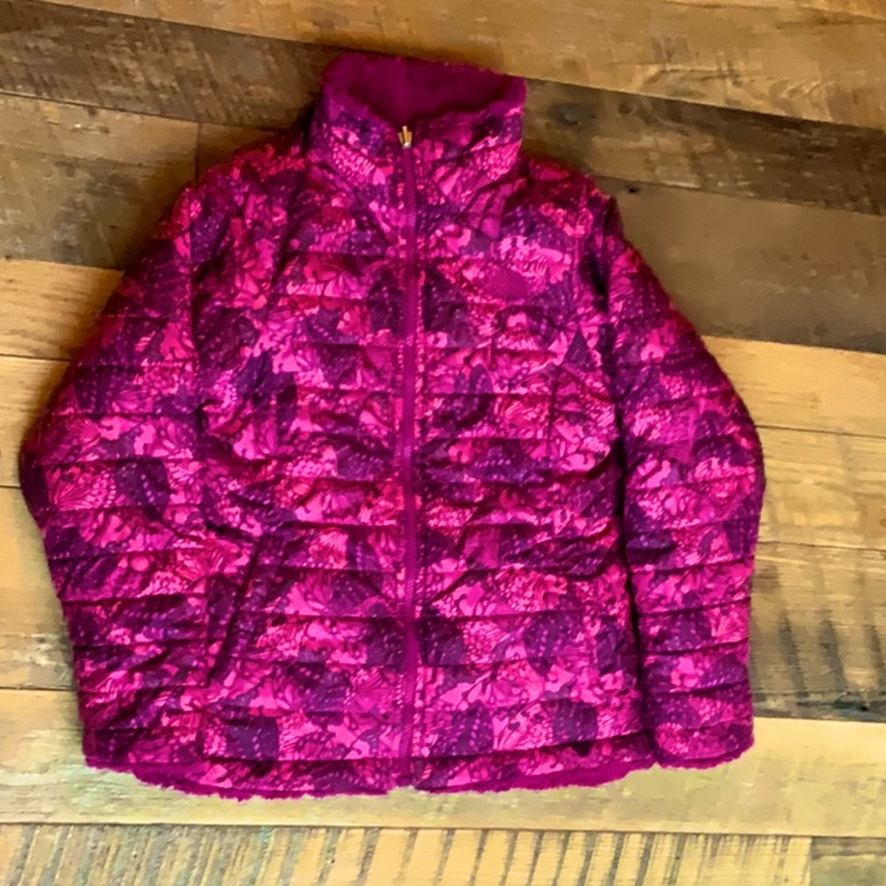 The North Face winter jacket.